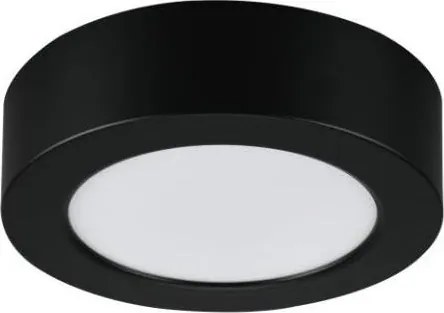 Rabalux 75074 - Plafoniera LED da bagno SHAUN PLUS 7W/230V Ø 12 cm IP44, nera