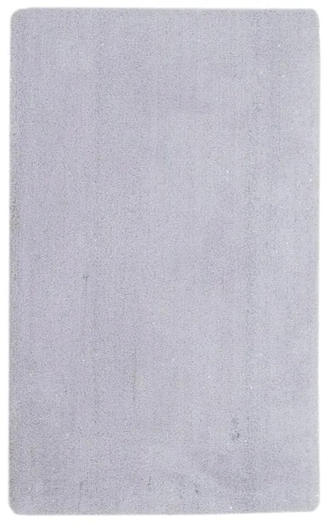 Tappeto tapp. Twinkle silver antiscivolo argento, L 170 x L 120 cm