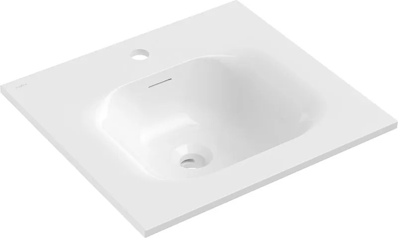 Mexen Vela lavandino da incasso 51 x 46,5 cm, bianco lucido - 25235000