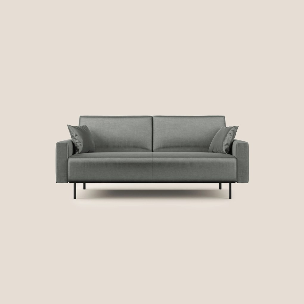 Arthur divano moderno in velluto morbido impermeabile T01