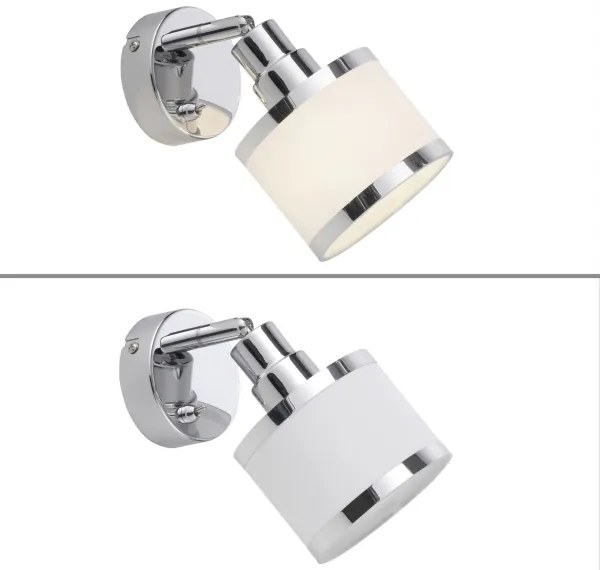 Leuchten Direkt 15371-17 - Faretto da parete ACCOR 1xE14/25W/230V