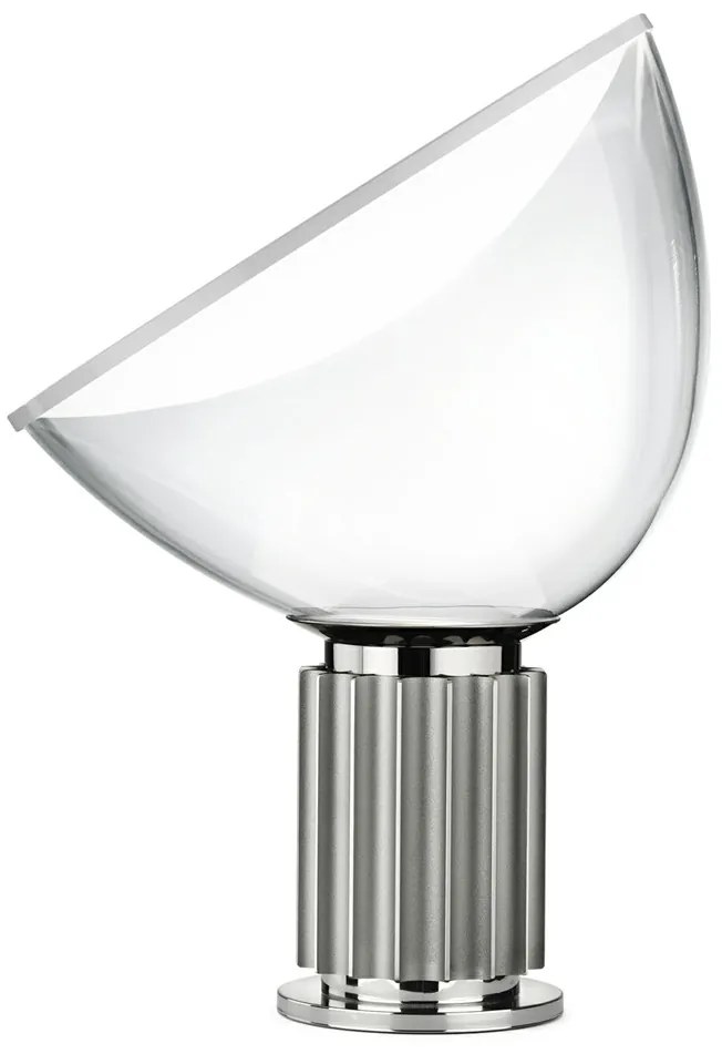 Flos - Taccia LED Lampada da Tavolo Small Silver Flos