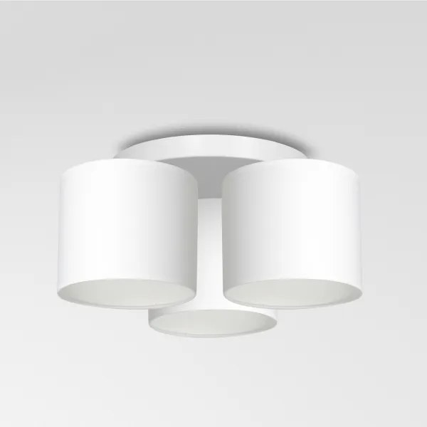 Lampadario a plafone ARDEN 3xE27/60W/230V bianco