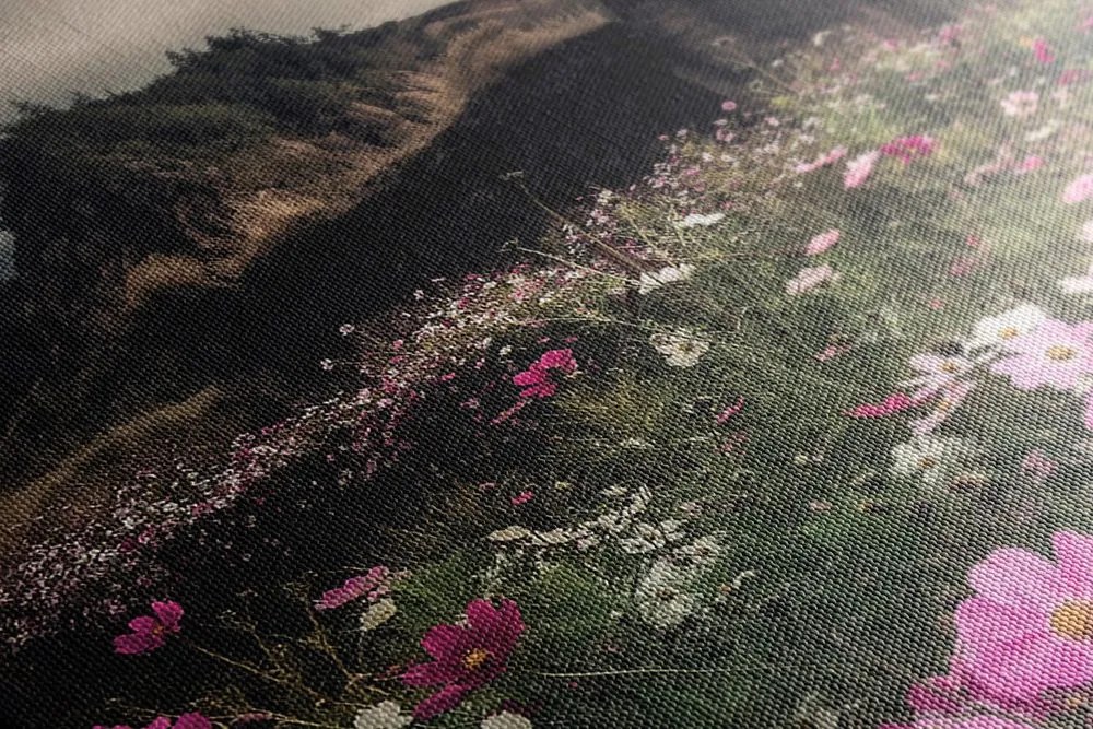 Quadro su tela – Prato di fiori in fiore