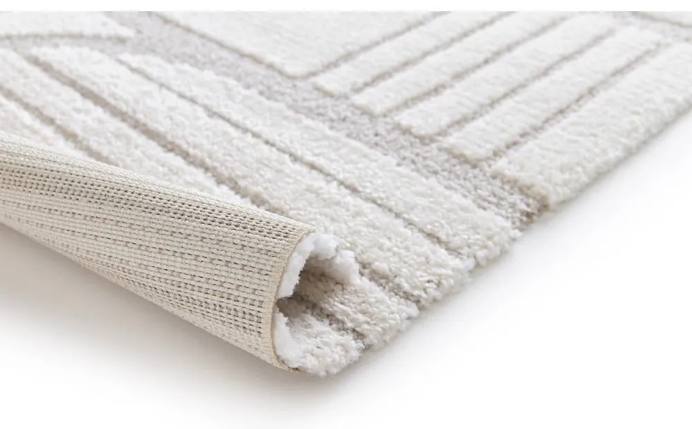 Tappeto crema 120x170 cm Snowy - Universal