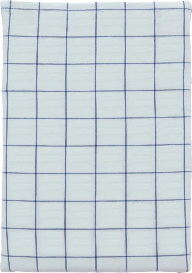 Set copripiumino e federa azzurro in cotone renforcé per letto singolo 140x200 cm Vista – Södahl