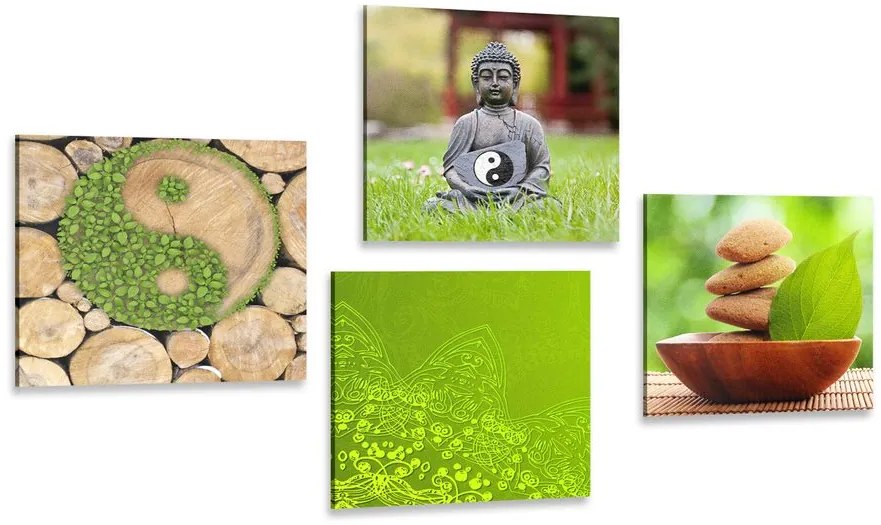 Set di quadri – Armonia piacevole Feng Shui