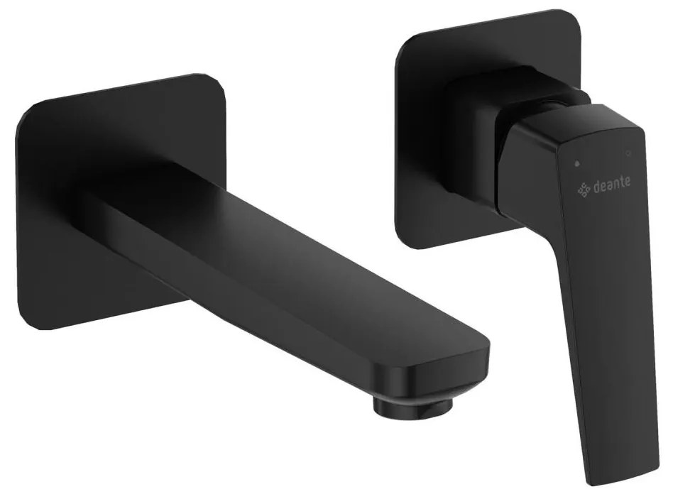 Deante BQL_N54L - Miscelatore da incasso per lavabo BLUR, nero