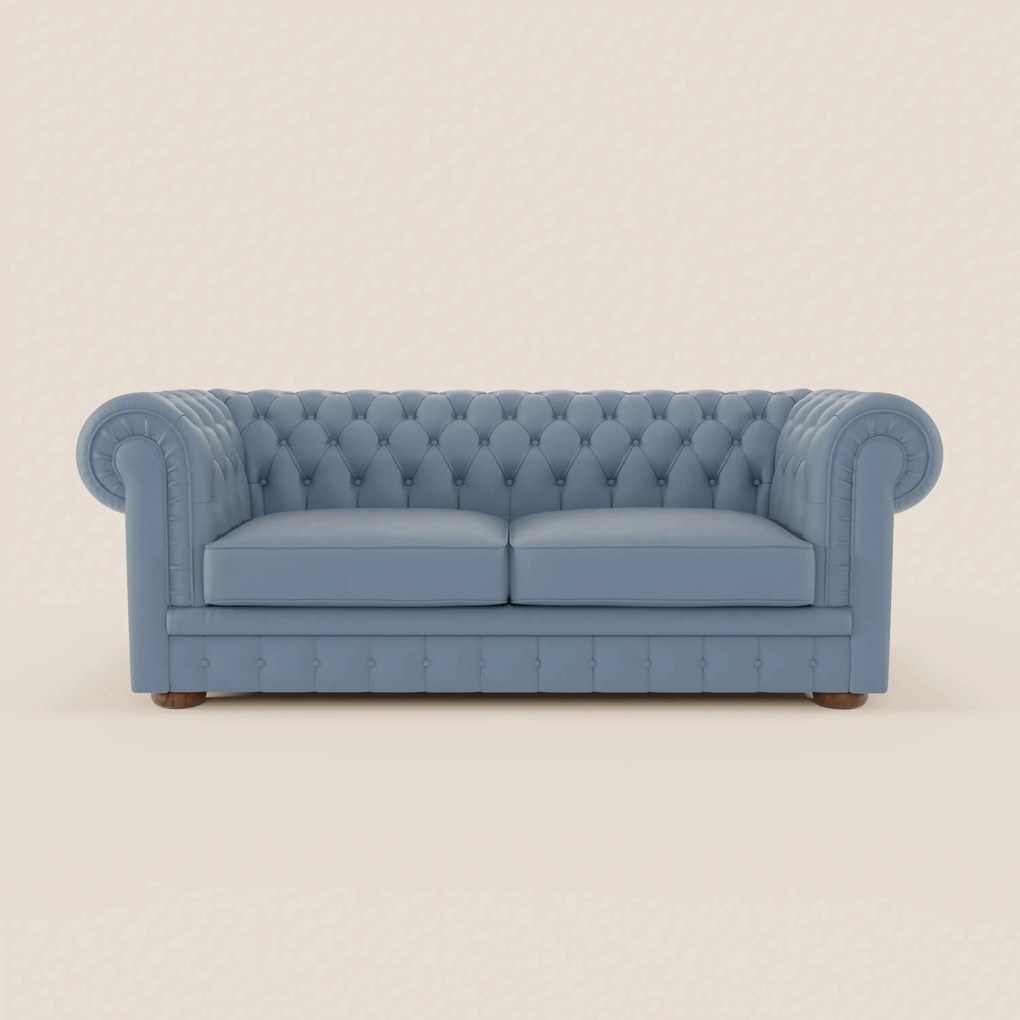 Chester – Divano Chesterfield in vera pelle spessorata 2 e 3 posti