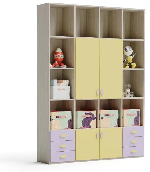 Libreria Nicolas linea Fly disponibile in 16 colori