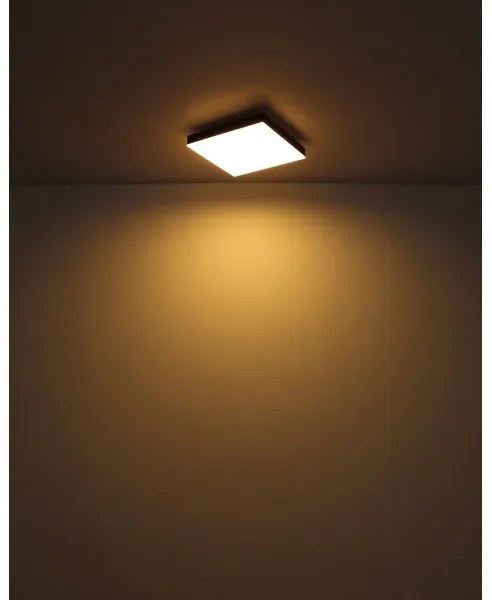 Globo 41594D2 - Plafoniera LED dimmerabile DORO LED/24W/230V nero + +TC