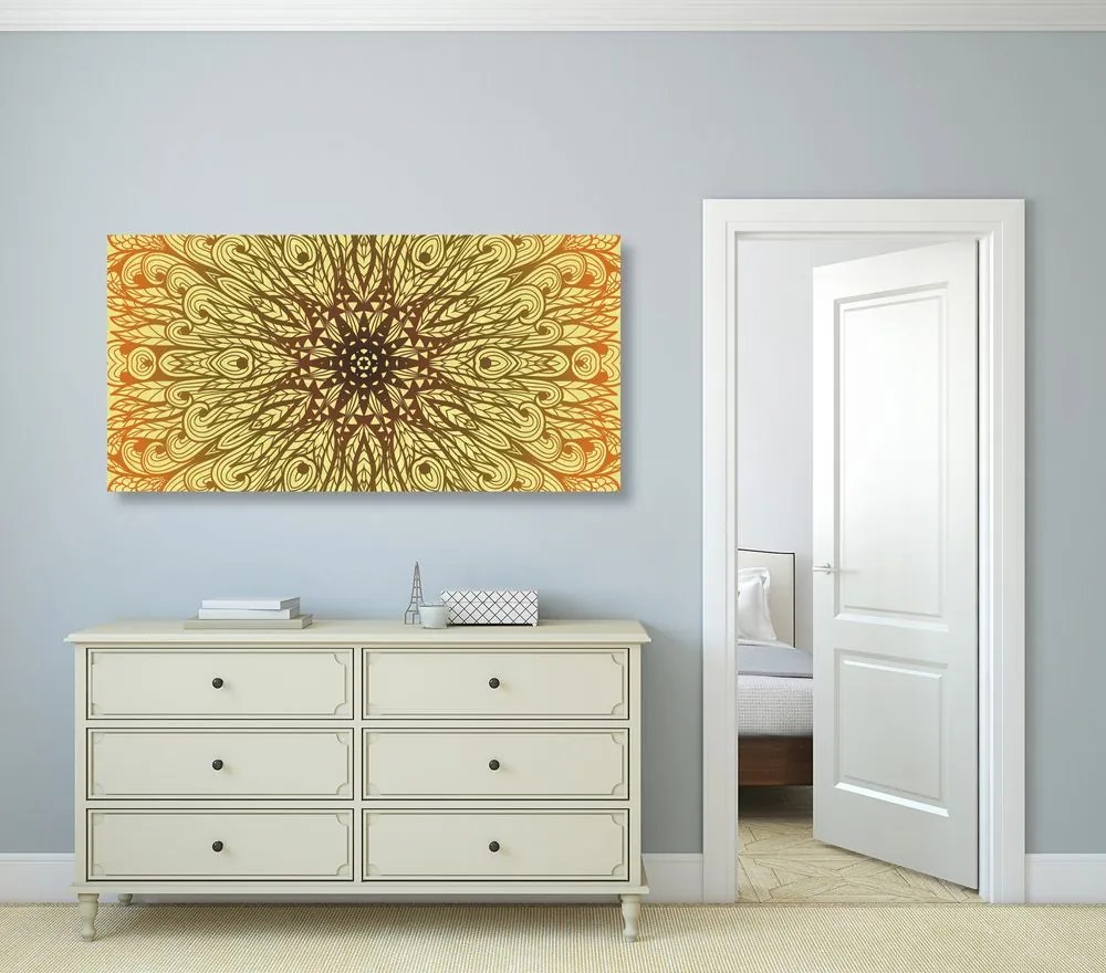 Quadro su tela – Ornamento etnico unico