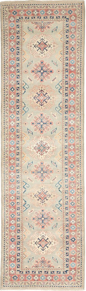 Kazak Tappeto 290 x 80 (Pakistan) Annodato A Mano