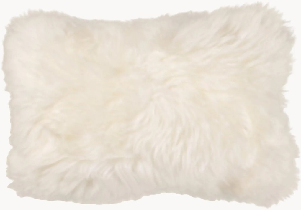 Cuscino in pelle di pecora merino New Zealand