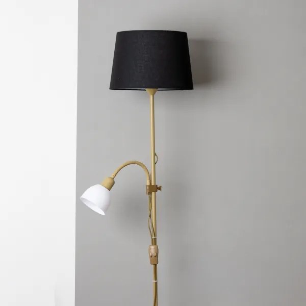 Brilagi - Lampada da terra CERIA 1xE27/100W/230V + 1xE14/25W dorata/nera