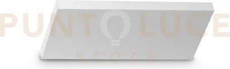 Block applique a parete 3000k led 20w 1700 lm 23cm