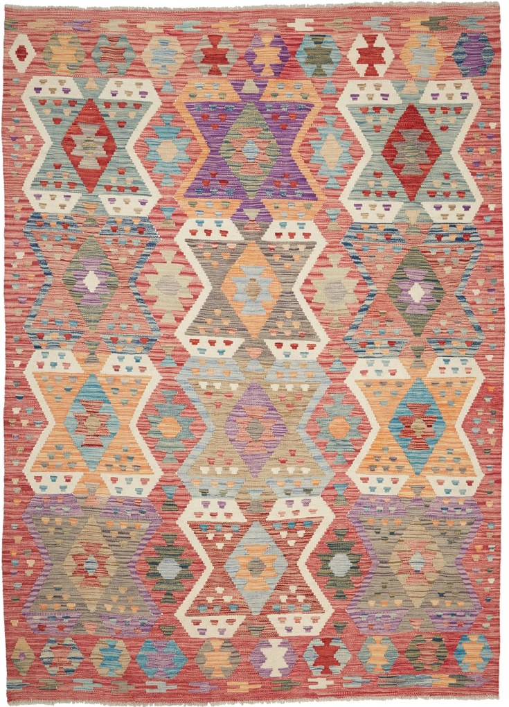 Kilim Tappeto 250x180 (Pakistan) Tessuto A Mano