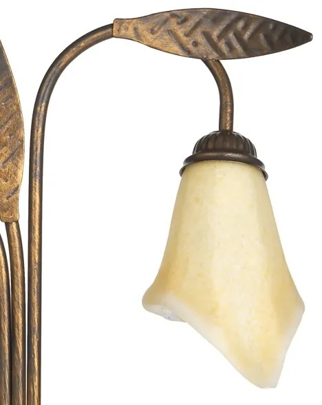 ONLI - Applique ALGA 3xE14/6W/230V bronzo