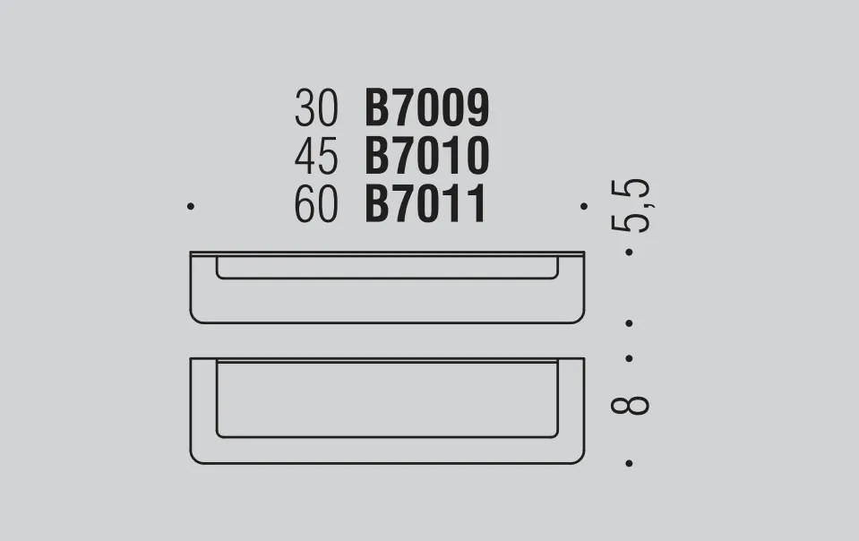 Colombo Over B7009 porta asciugamani ad anello 30 cm adesivo in acciaio Inox Satinato