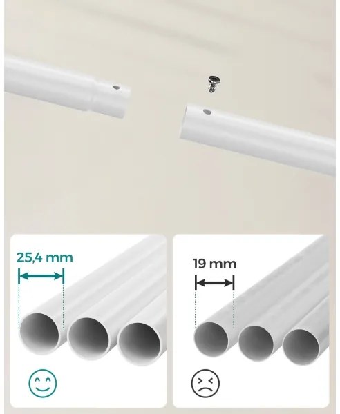 Appendiabiti mobile LINEA bianco