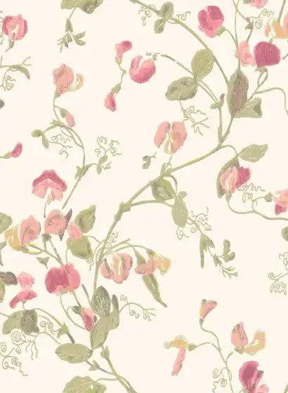 Cole & Son Carta da parati Sweet Pea - Pink