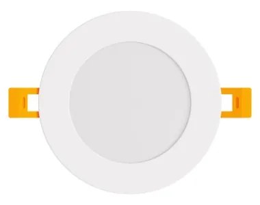 Pannello LED Rotondo 8W, 800lm, no Flickering, Foro Ø106-110mm Colore Bianco Caldo 3.000K