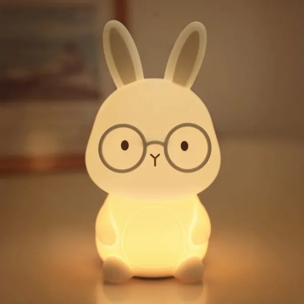 Lampada a LED RGBW dimmerabile per bambini FLORKA LED/1W/5V USB 1200 mAh grigio