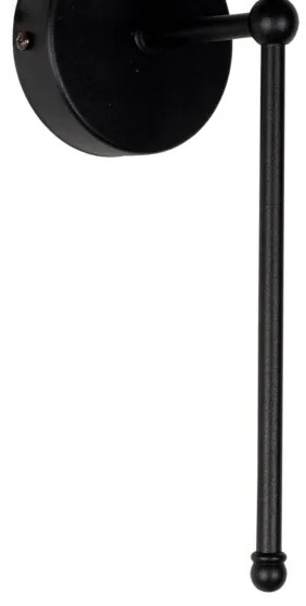 Lampada da parete MADELA 1xE14/40W/230V bianco/nero