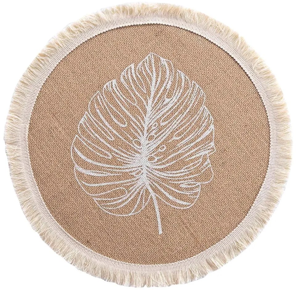 Tovaglietta in iuta ø 38 cm Mogador - douceur d'intérieur