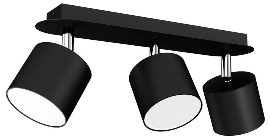 Faretto DIXIE 3xGX53/11W/230V nero