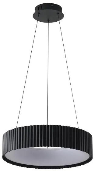 Lampadario LED a sospensione con filo LED/30W/230V 3000K nero