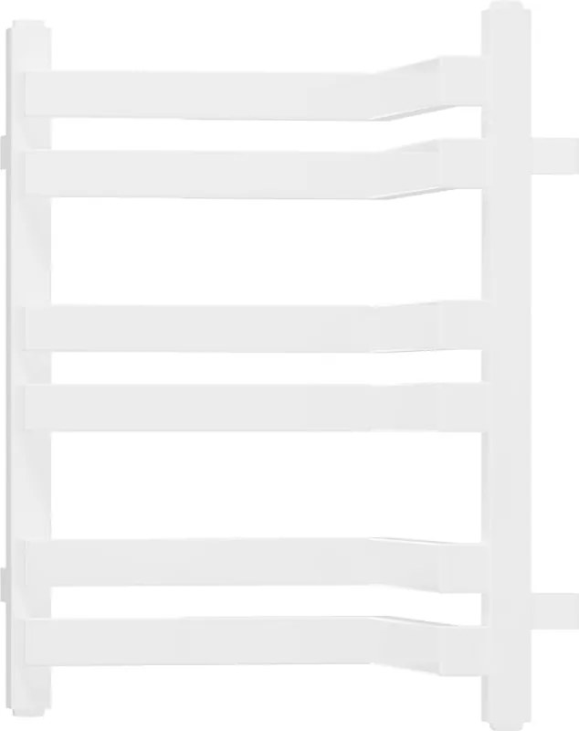 Mexen Loop radiatore da bagno angolare 500 x 375 mm, 253 W, bianco - W129-0500-350-00-20