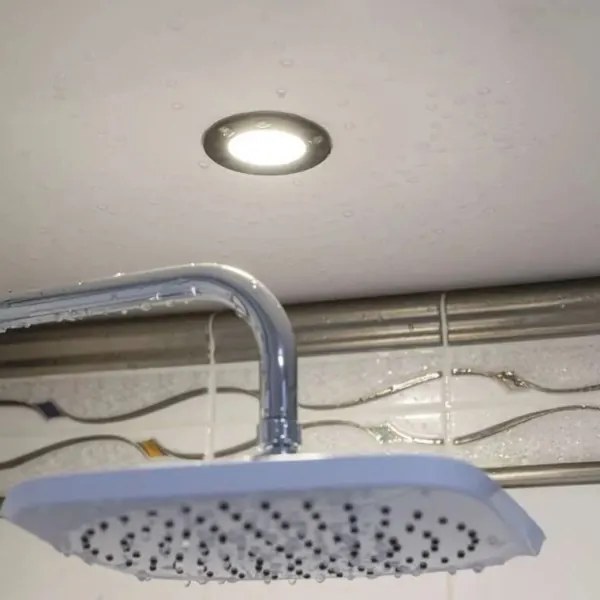 LED lampada da incasso bagno LORI LED/4,5W/230V IP65 2700/4000K nero