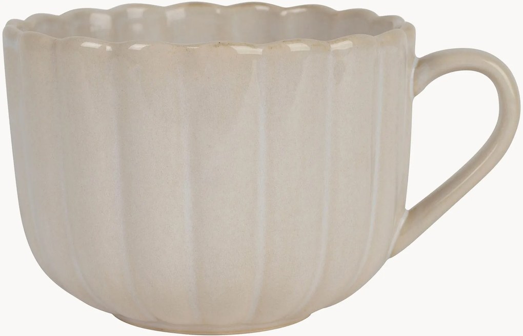 Set di 6 tazze in gres Romancero