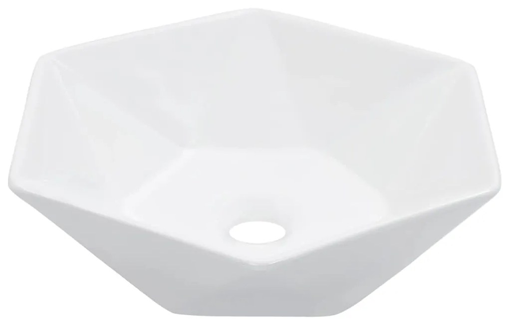 Lavandino 41x36,5x12 Cm İn Ceramica Bianco /