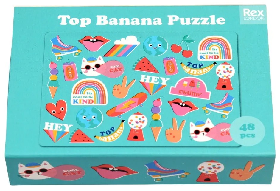 Puzzle 48 pezzi Top Banana - Rex London