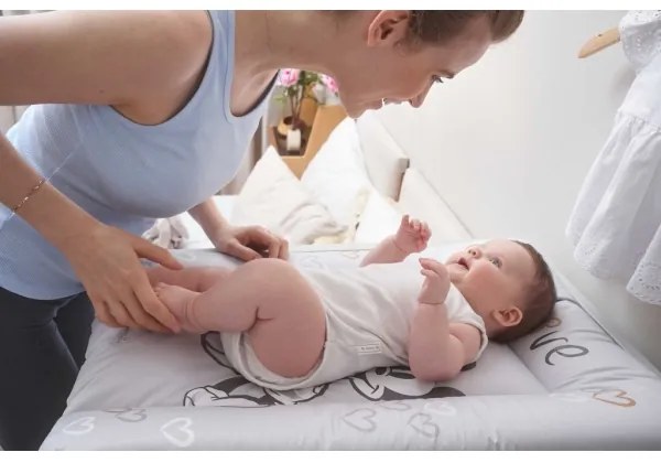 CebaBaby - Fasciatoio triangolare DISNEY Disney 50x70 cm grigio