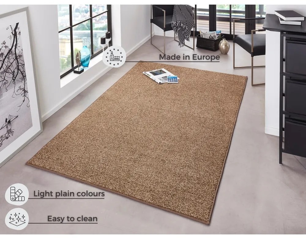 Tappeto marrone , 200 x 300 cm Pure - Hanse Home