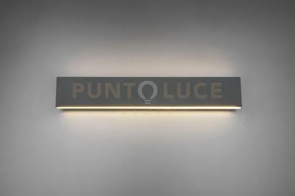 Concha applique led 9w · 2x 1000lm, 3000k bi-emissione metallo colo...