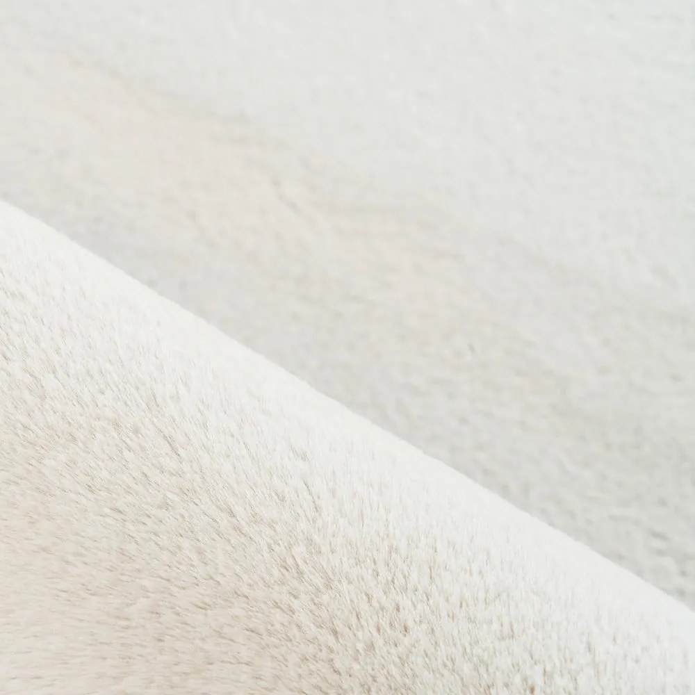 Tappeto lavabile crema 60x110 cm Pouffy - Ayyildiz Carpets