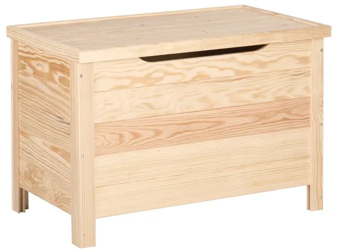 Baule panchina ASTIGARRAGA BAUL70.99 in legno beige L 70 x H 48 x P 40 cm