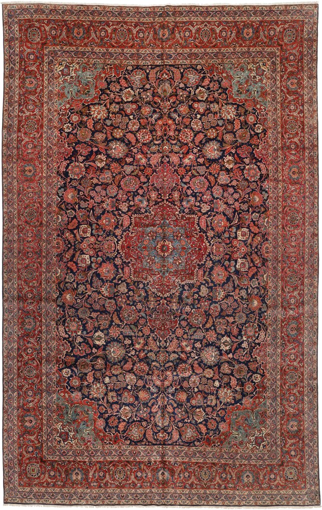 Kashan Tappeto persiano 510 x 320 (Iran) Annodato A Mano