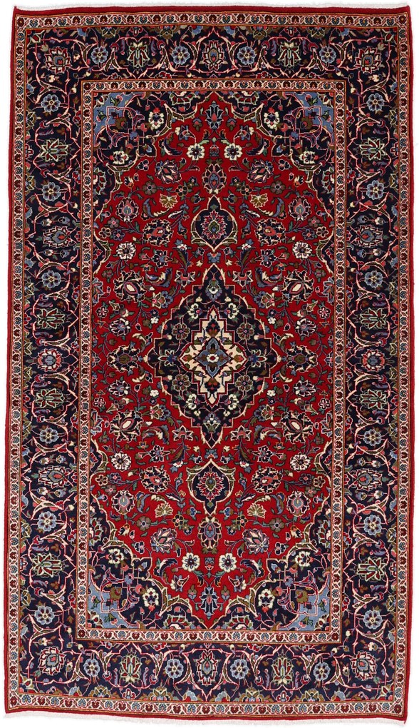 Kashan Tappeto 150 x 260 (Iran) Annodato A Mano