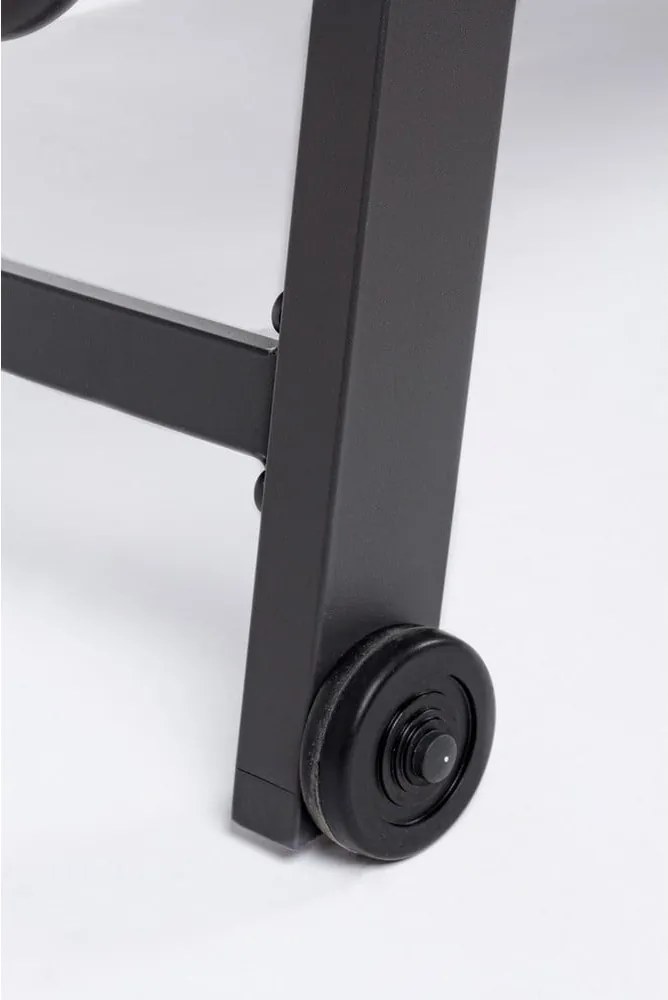 Sdraio da giardino color antracite in metallo regolabile Hilde – Bizzotto