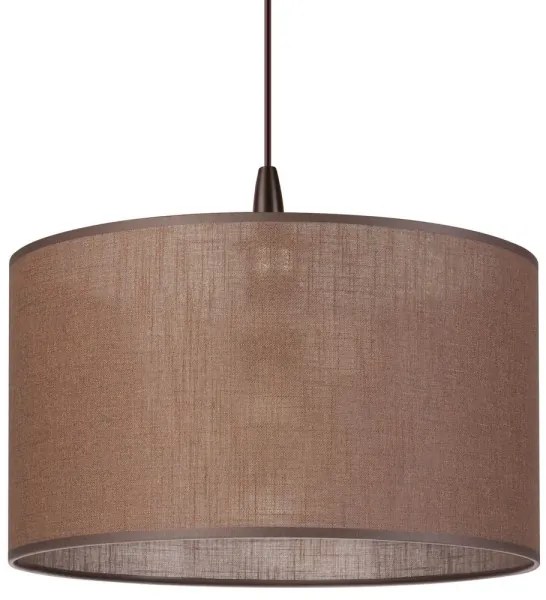 Lampadario LED a sospensione con filo NOEL 1xE27/60W/230V marrone