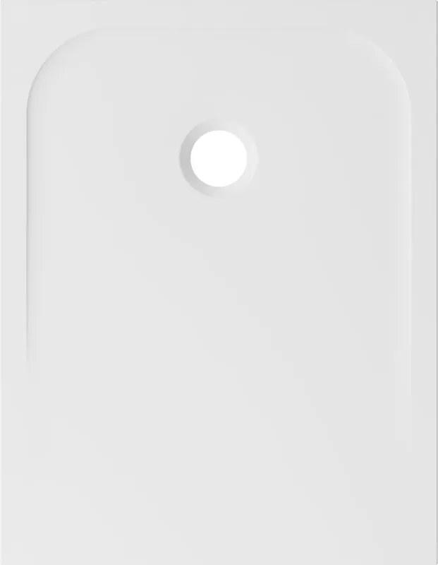 Piatto doccia SENSEA in composito minerale di resina gelificata EASY V3 bianco L 70 x L 90 x H 2.7 cm opaco