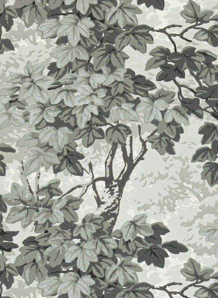 Zoffany Carta da parati Richmond Park - Charcoal