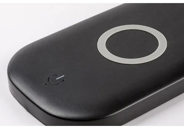 Rabalux 74013 - Lampada da tavolo LED dimmerabile con funzione Touch HARDIN LED/5W/5V nero