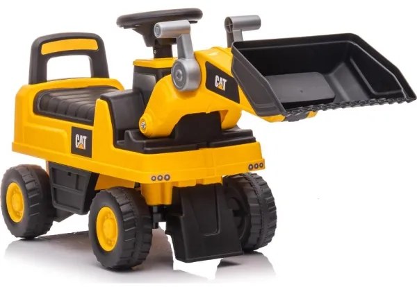 Bici a spinta caricatore CAT 2xAA giallo/nero