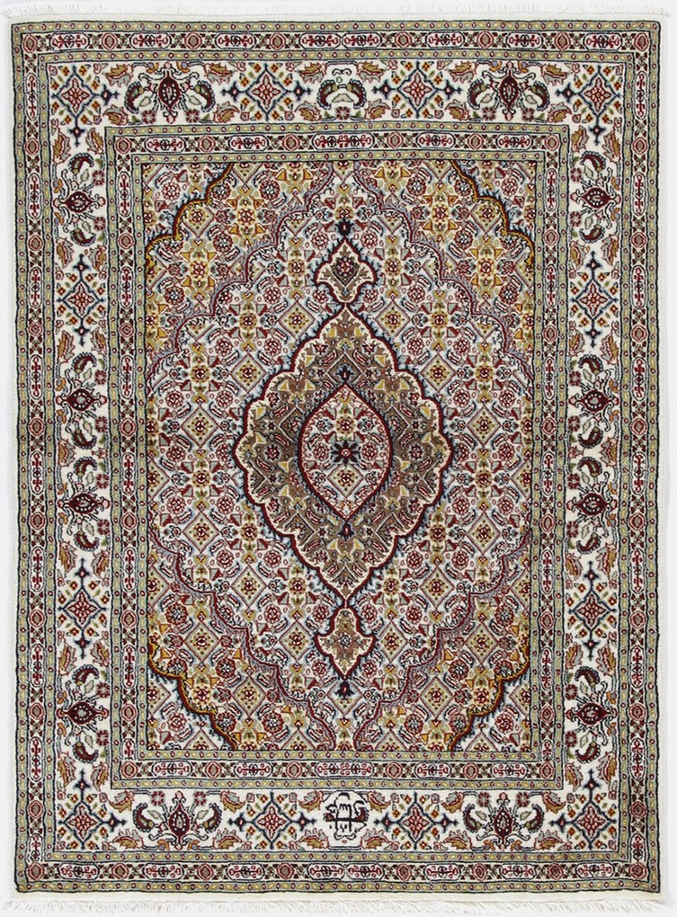 Moud Tappeto 150x100 (Iran) Annodato A Mano
